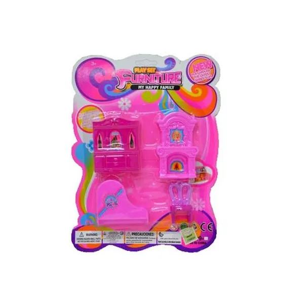 Set de muebles en blister 28x20.5x3.5 cm