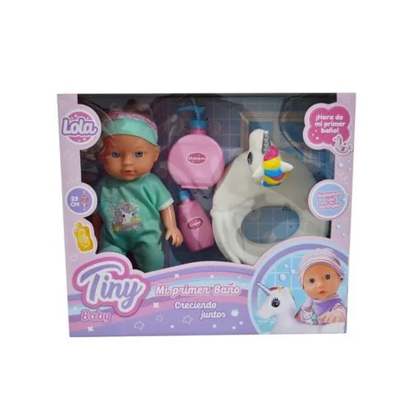 Bebote Tiny mi primer baño con accesorios en caja 35x30x13 cm