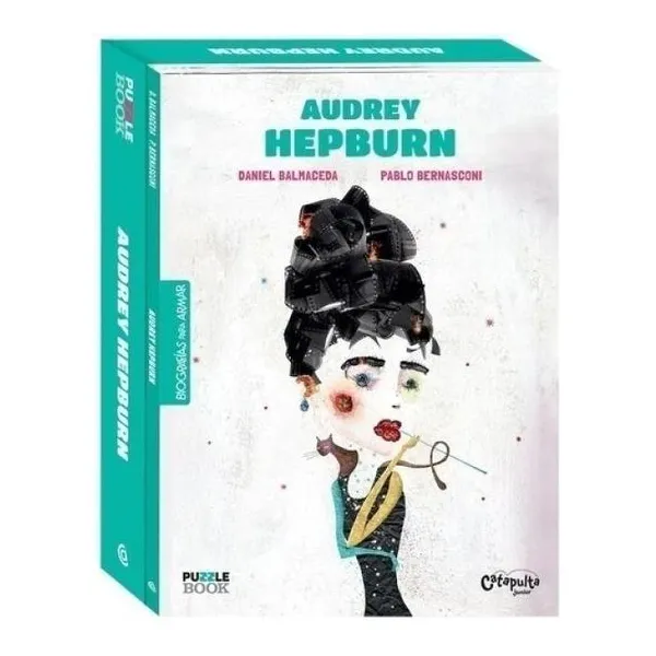 Audrey hepburn- libro+ puzzle 300 piezas