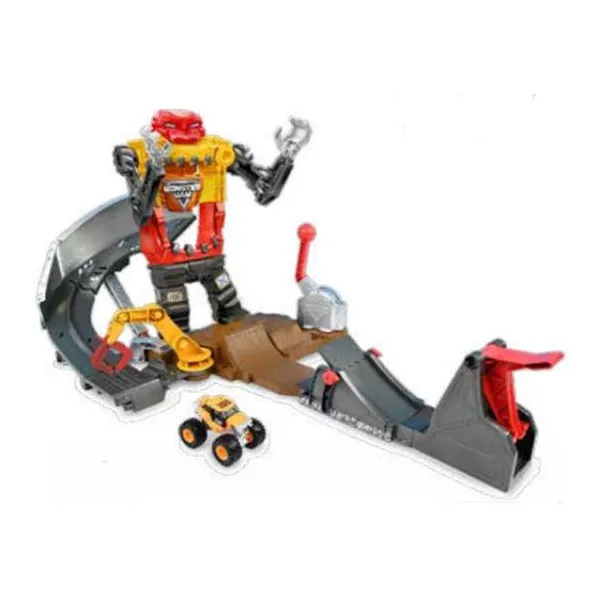 Monster jam smash & bash smashbot playset