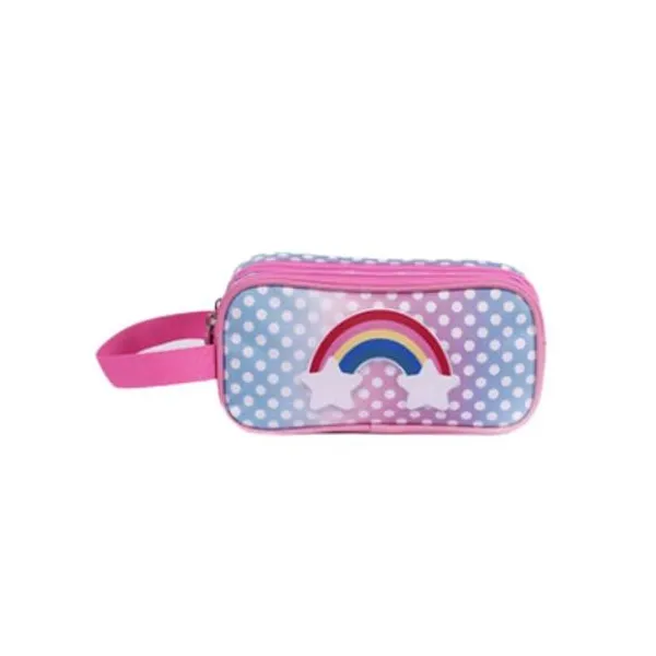 Canopla elf arco iris rectangular doble cierre