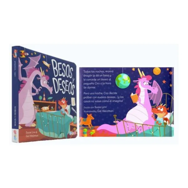 Libro cuentos. fabulas clasicas. besos y deseos. tapa acolchada