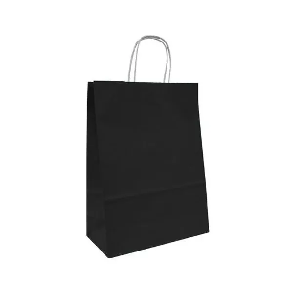 Bolsa zafiro negra 22x10x30 cm x unidad