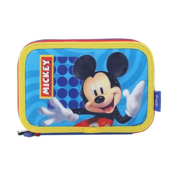 Cartuchera 2 divisiones Disney mickey