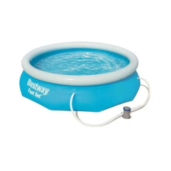 Pileta fast set 3.800 l/305 cm x76 cm con bomba