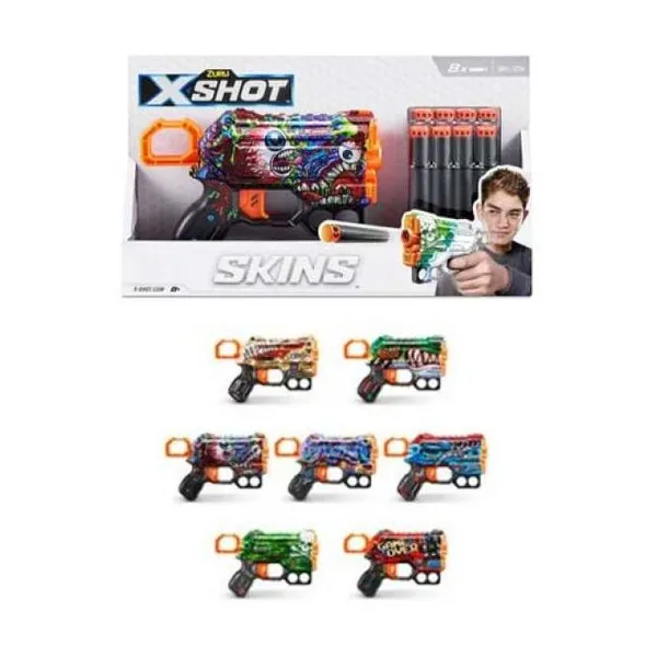X-shot skins menace