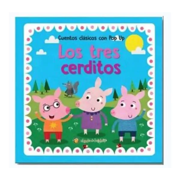 Tres cerditos cuentos clasicos con pop up