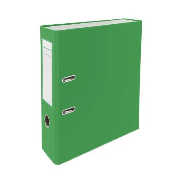 Bibliorato forrado pvc a4 verde l/angosto 50 mm