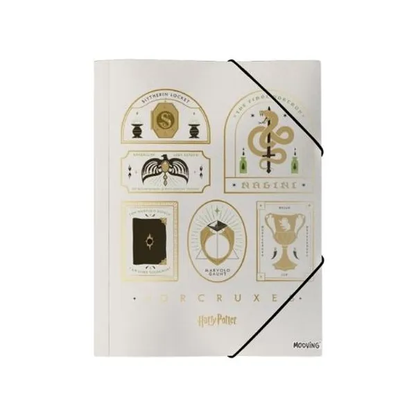 Carpeta 3 sol.para dibujo Mooving oficio con elast.harry potter