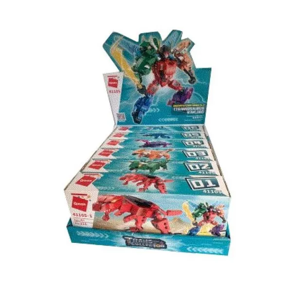 Block tiranosaurus (display x6pz) con u (c41105)
