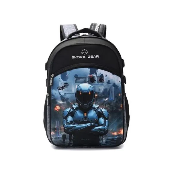 Mochila 18" espalda gamer war zone 3d Skora