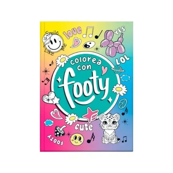 Libro inkdrop para colorear footy girls
