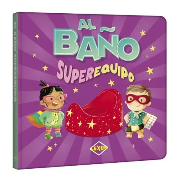Baño super equipo 18 x18 cm 24 páginas de cartón