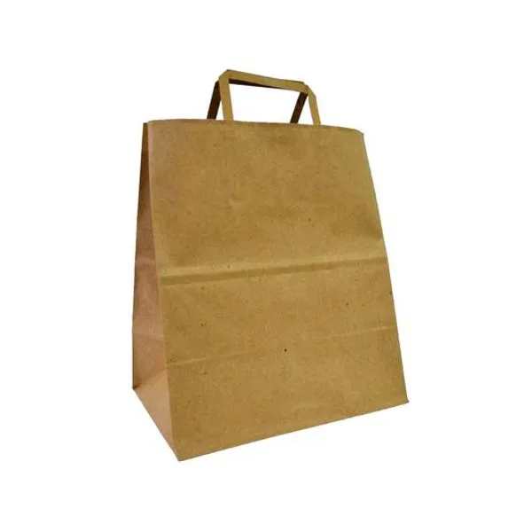 Bolsa rubi kraft 26x16x30 cm x unidad