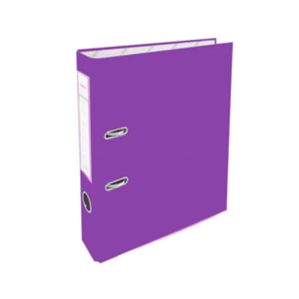 Bibliorato forrado pvc oficio violeta l/angosto 50 mm