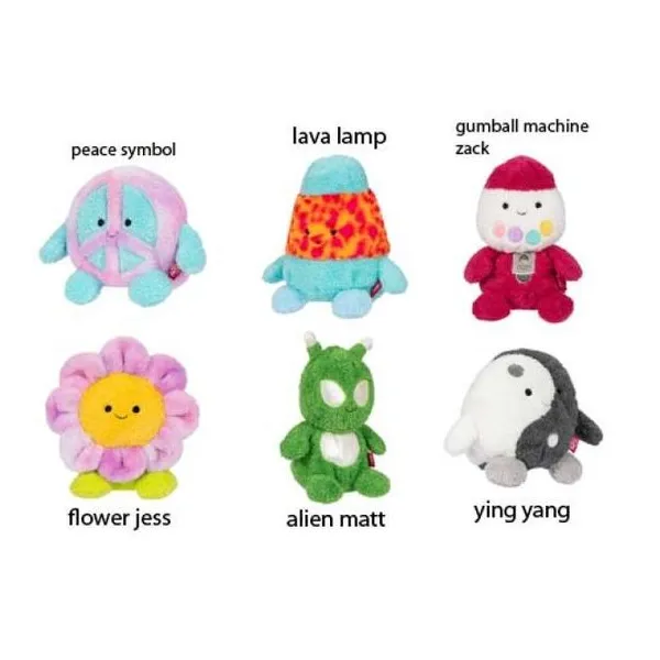 Peluches 19 cm surtido "retro bumz