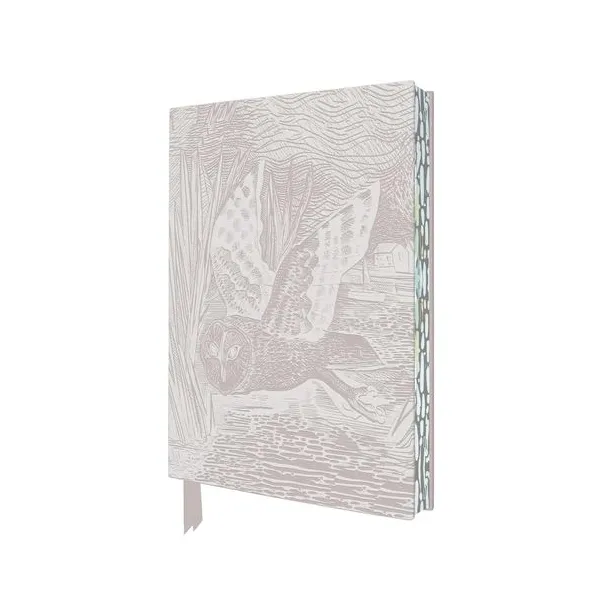 Angela harding - marsh owl - artisan art notebook