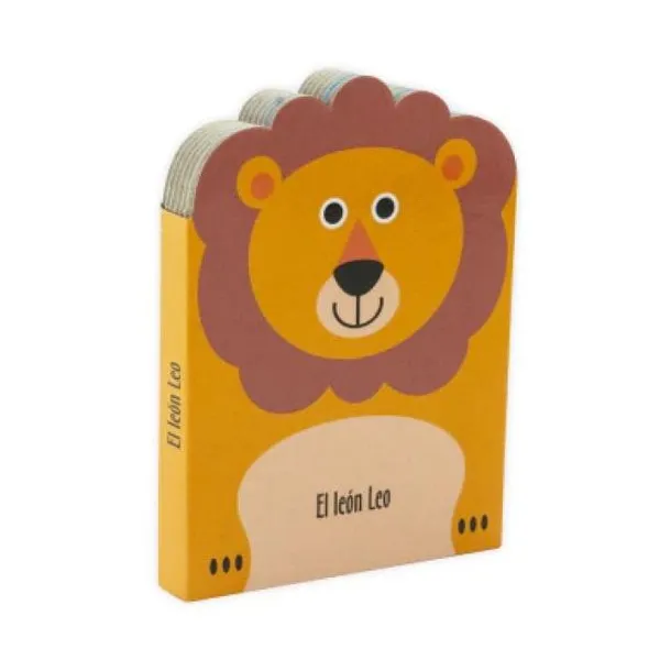 Animalitos en mis cuentos el león leo (en caja exhibidora 3 ejemp)