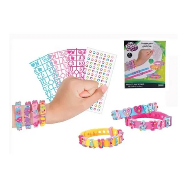My look bracelet shiny stickers