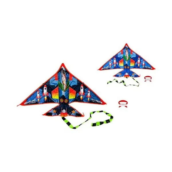 Barrilete avión 120x75 cm x1 colores surtidos