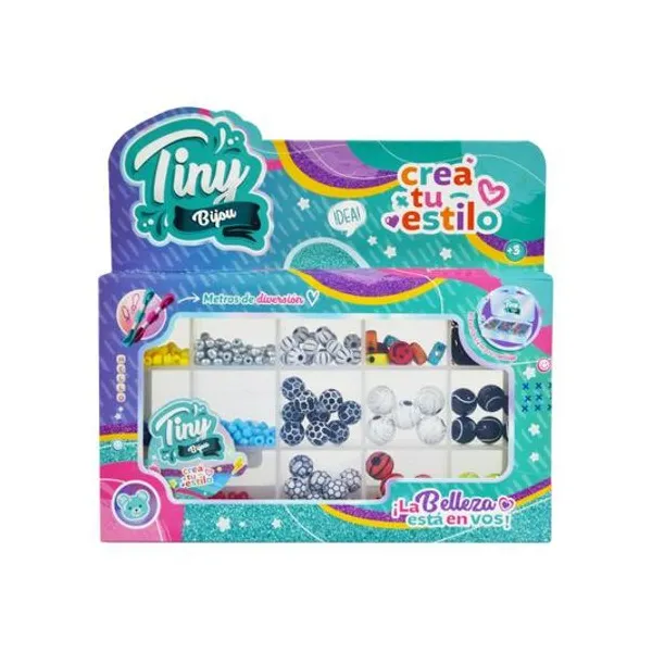 Set para armar bijou Tiny en caja 17.5x15 cm