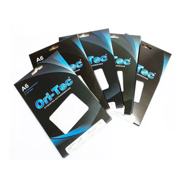 Etiquetas ori-tec a6 105x148,5 mmblanca bolsa x25/30 hjs.30 eti.