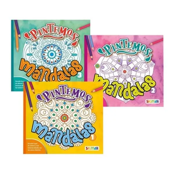 ¡pintemos! mandalas - surtido