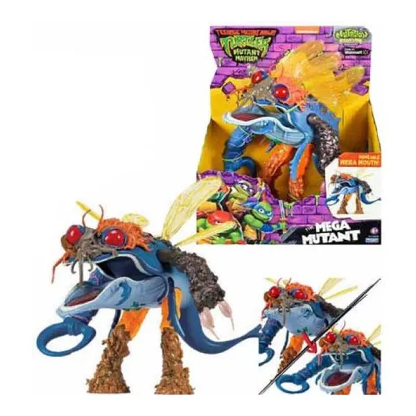 Tortugas ninja - figura mega mutante mayhem.