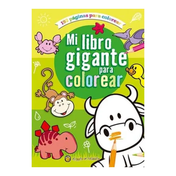Mi libro gigante para colorear: verde 2