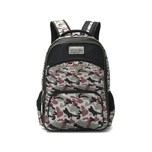 Mochila 18" espalda camuflada Skora