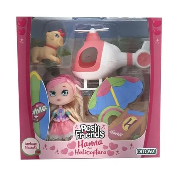 Best friends hanna helicopter