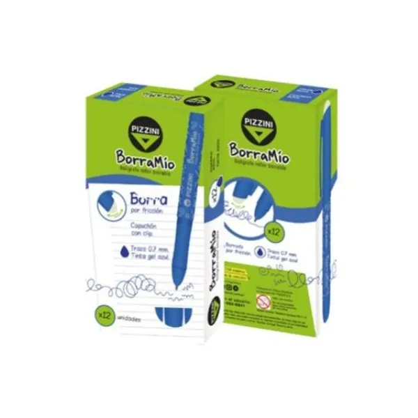Roller borrable Pizzini borramio azul