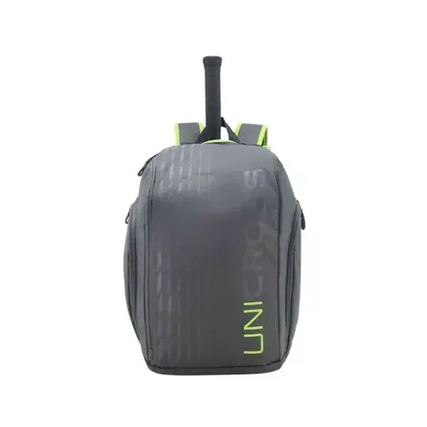 Mochila espalda 19" unicross con raquetero gris oscuro