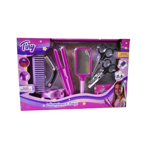 Set de belleza 7 piezas en caja 40x26x6.5 cm Tiny