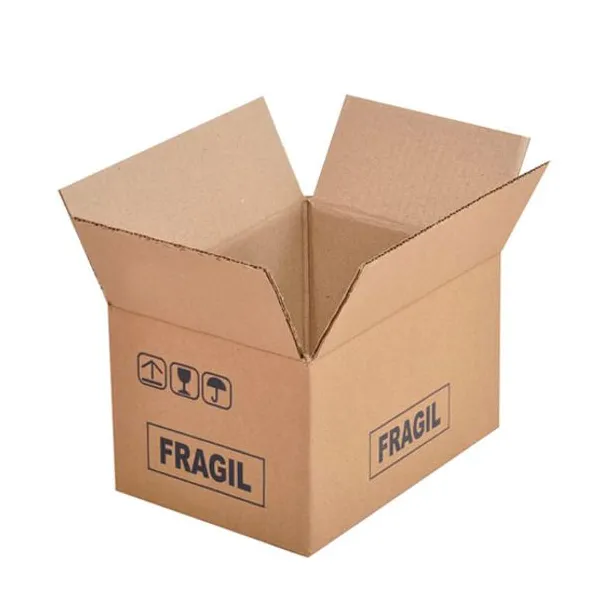 Caja cartón jr.corrug.con aletas n.° 4