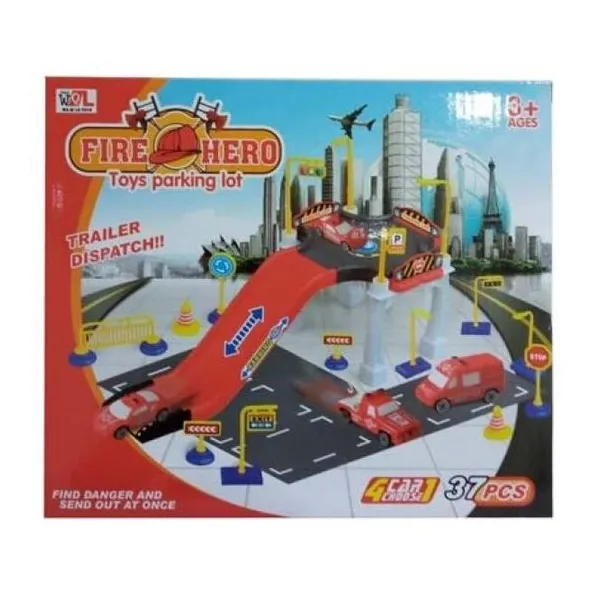 Estacionamiento de bombero 25x21x5 cm