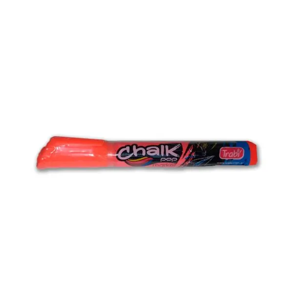 Marcador trabi chalk glass (tiza) para red.6 mmfluo naranja