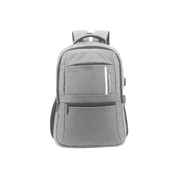Mochila 17" espalda portanotebook gris unicross
