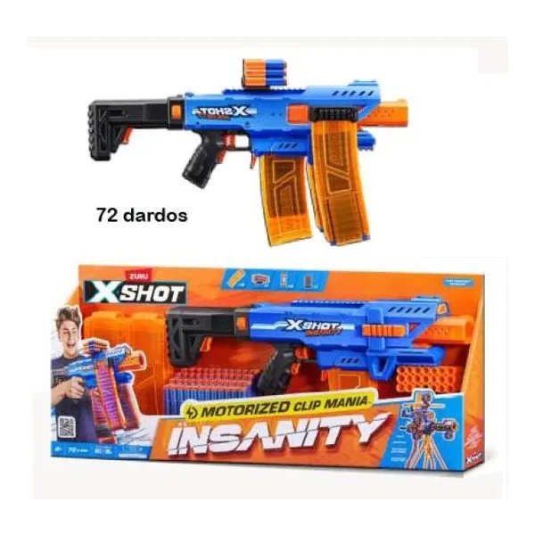 X-shot insanity motorized clip blaster