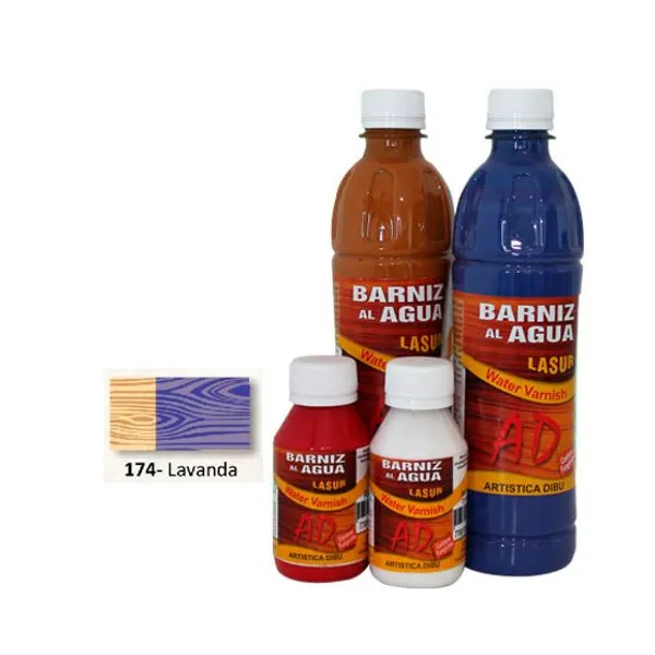 Barniz ad al agua lasur 100 ml174- lavanda