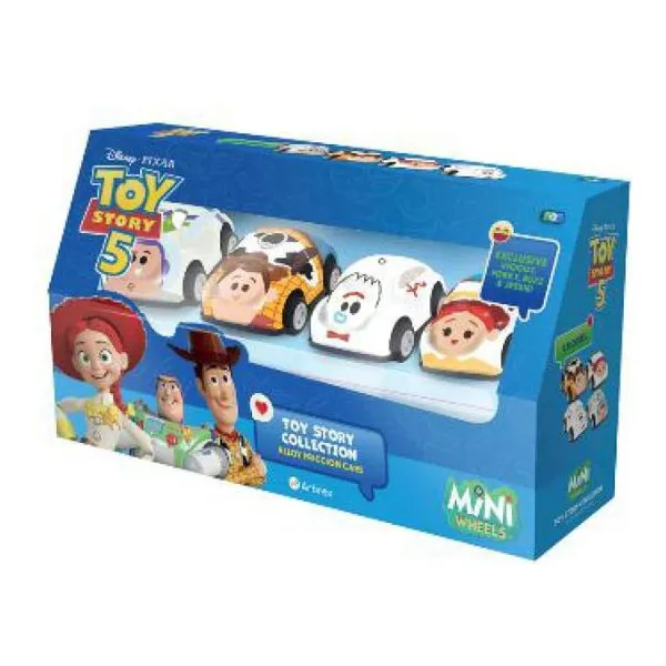 Mini wheels x4 premium box toystory 5 surtido