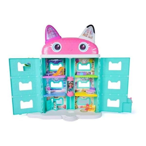 Gabby´s dollhouse - casa 6 habitaciones. incluye un ascensor