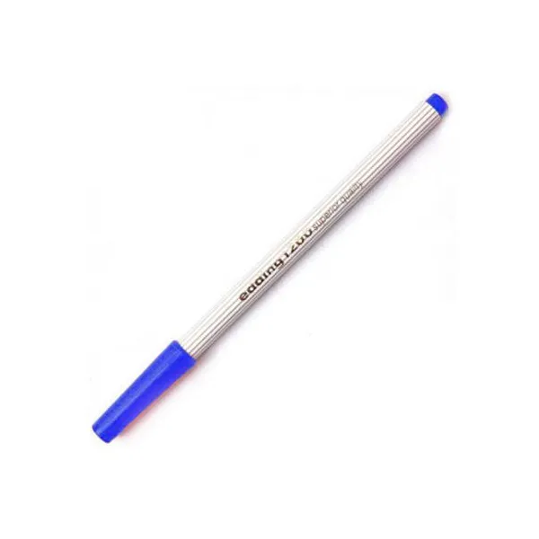 Fibra Edding e 1200 al agua para fina azul