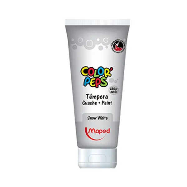 Témpera Maped pomo x250/300 grsblanco nieve
