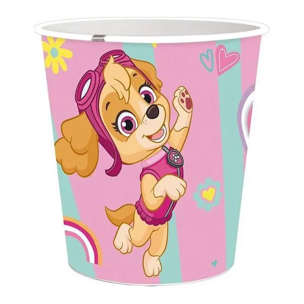 Papelera 22x21 cm -dustbin- "paw patrol: skye