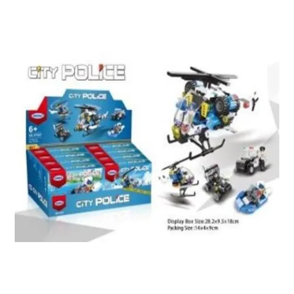 Super juego de policias en display (76 piezas)
