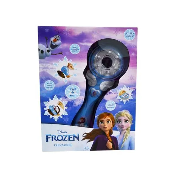 Trenzador con accesorios Frozen en caja 22x29x8 cm