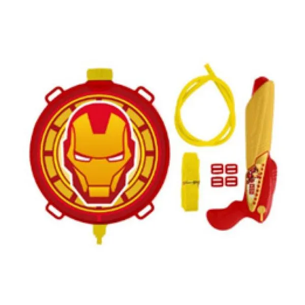 Mochila de agua iron man 28 x25 x5 cm