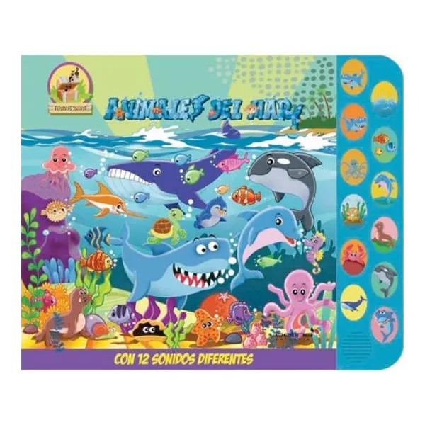 Tesoro de sonidos animales del mar