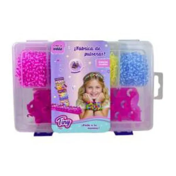 Set de pulseritas Tiny magic con caja plástica